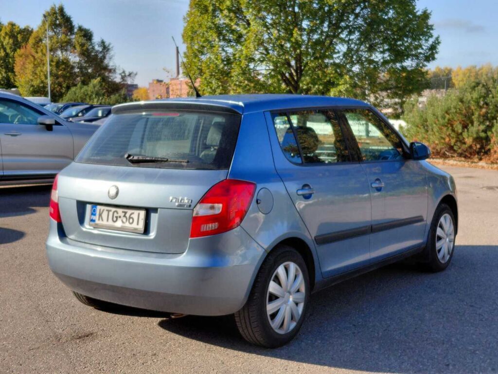 Skoda Fabia 2008 Harmaa
