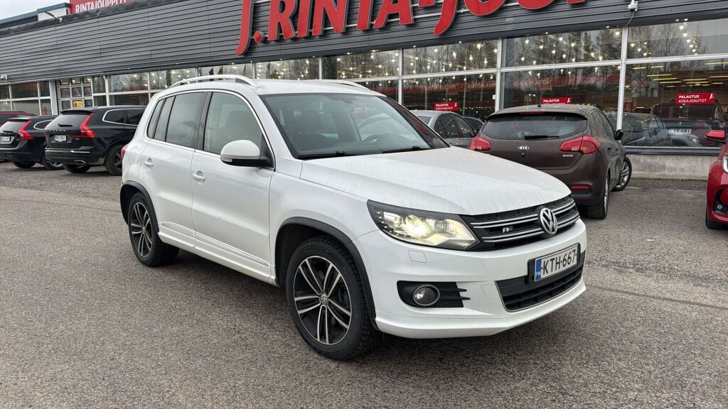 Volkswagen Tiguan 2014 Valkoinen