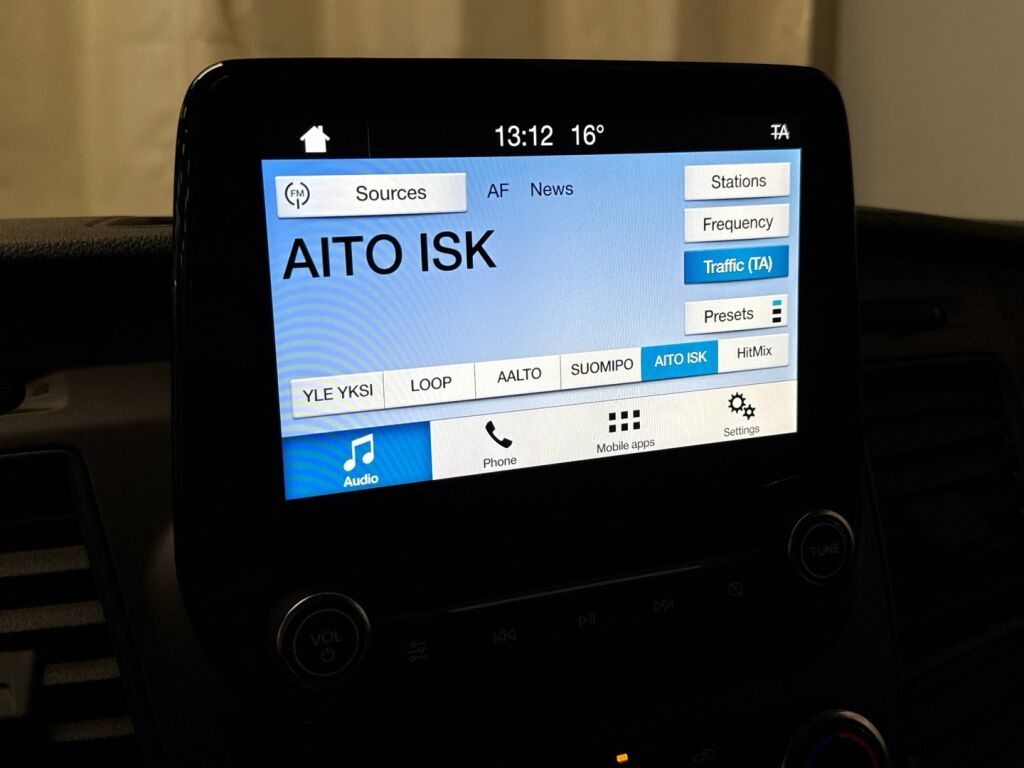 Ford Transit Custom 2018 Musta