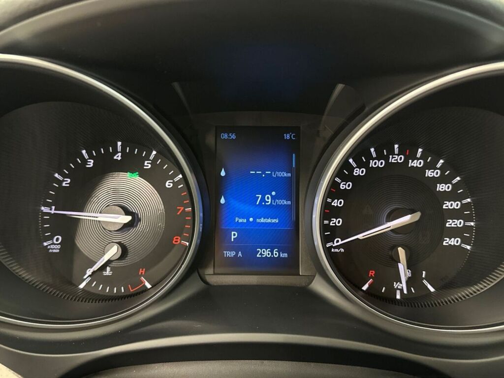 Toyota Avensis 2018 Musta
