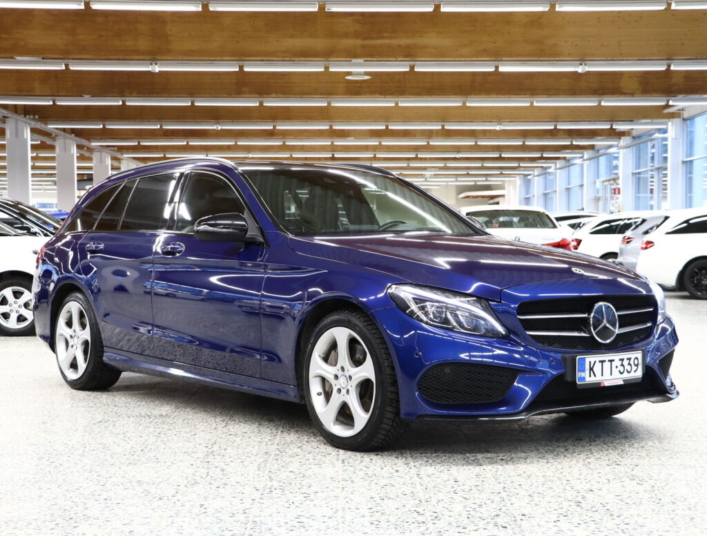 Mercedes-Benz C 2017 Sininen