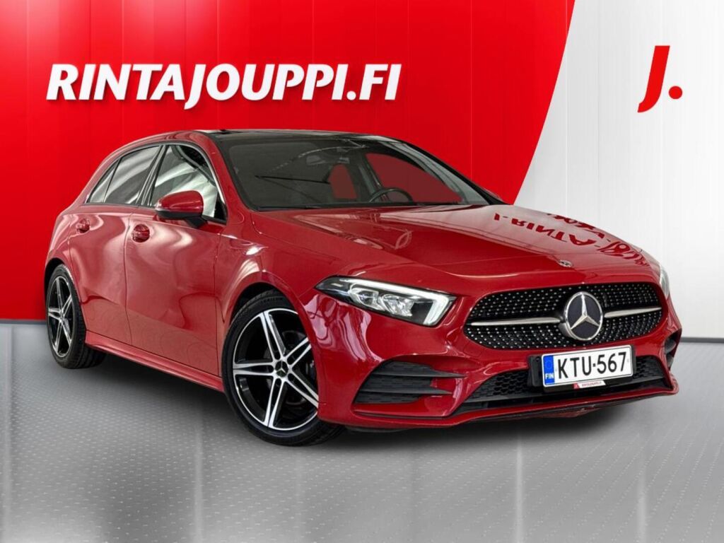 Mercedes-Benz A 2018 Punainen