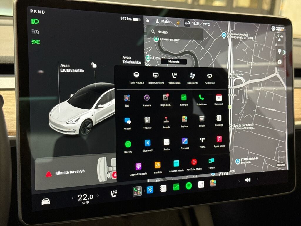 Tesla Model 3 2021 Valkoinen
