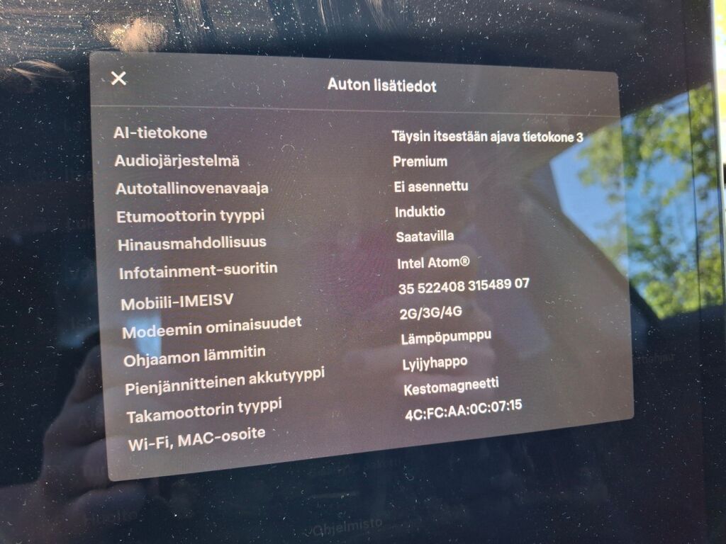 Tesla Model 3 2021 Valkoinen
