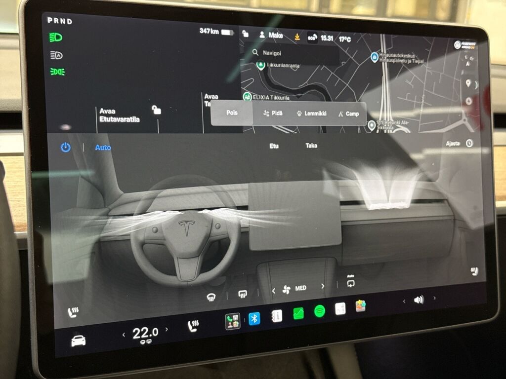 Tesla Model 3 2021 Valkoinen