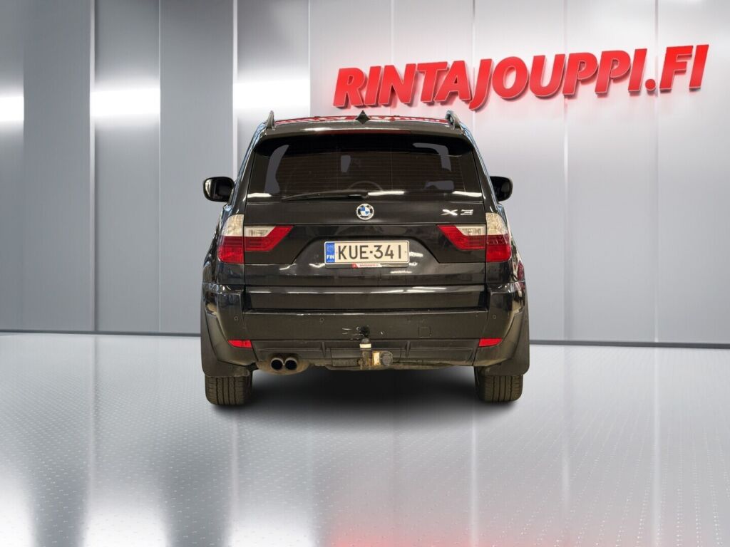 BMW X3 2010 Musta