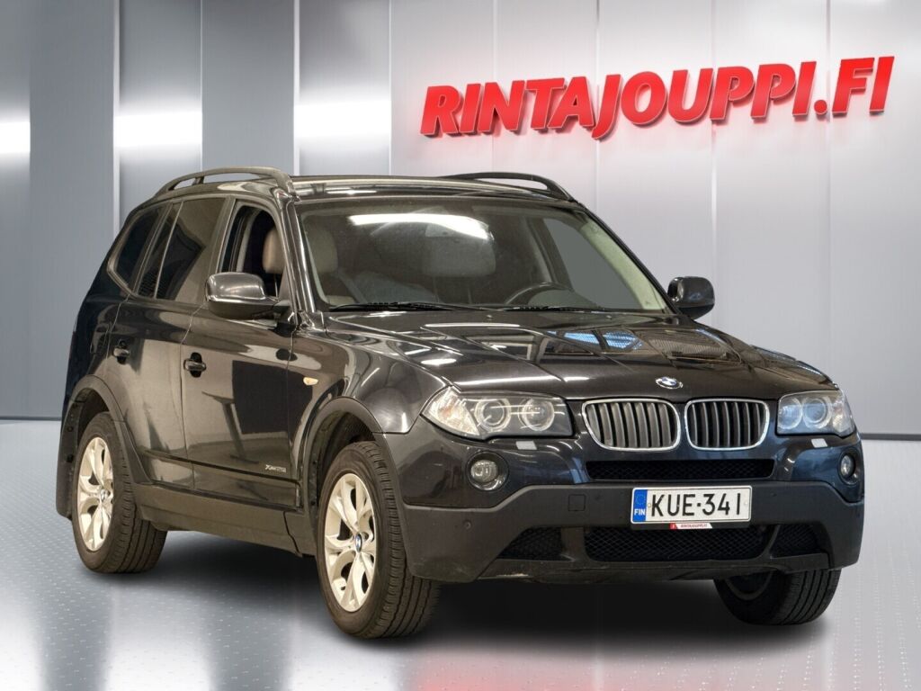 BMW X3 2010 Musta
