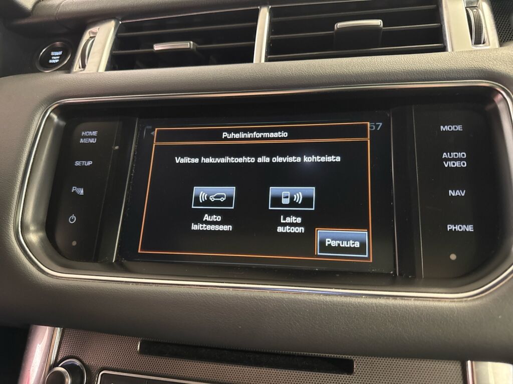 Land Rover Range Rover Sport 2014 Musta