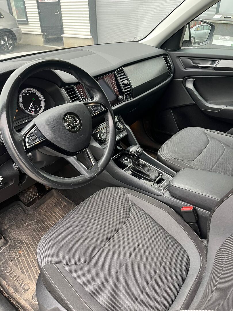 Skoda Kodiaq 2018 Valkoinen