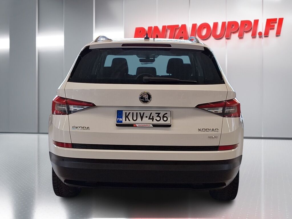 Skoda Kodiaq 2018 Valkoinen