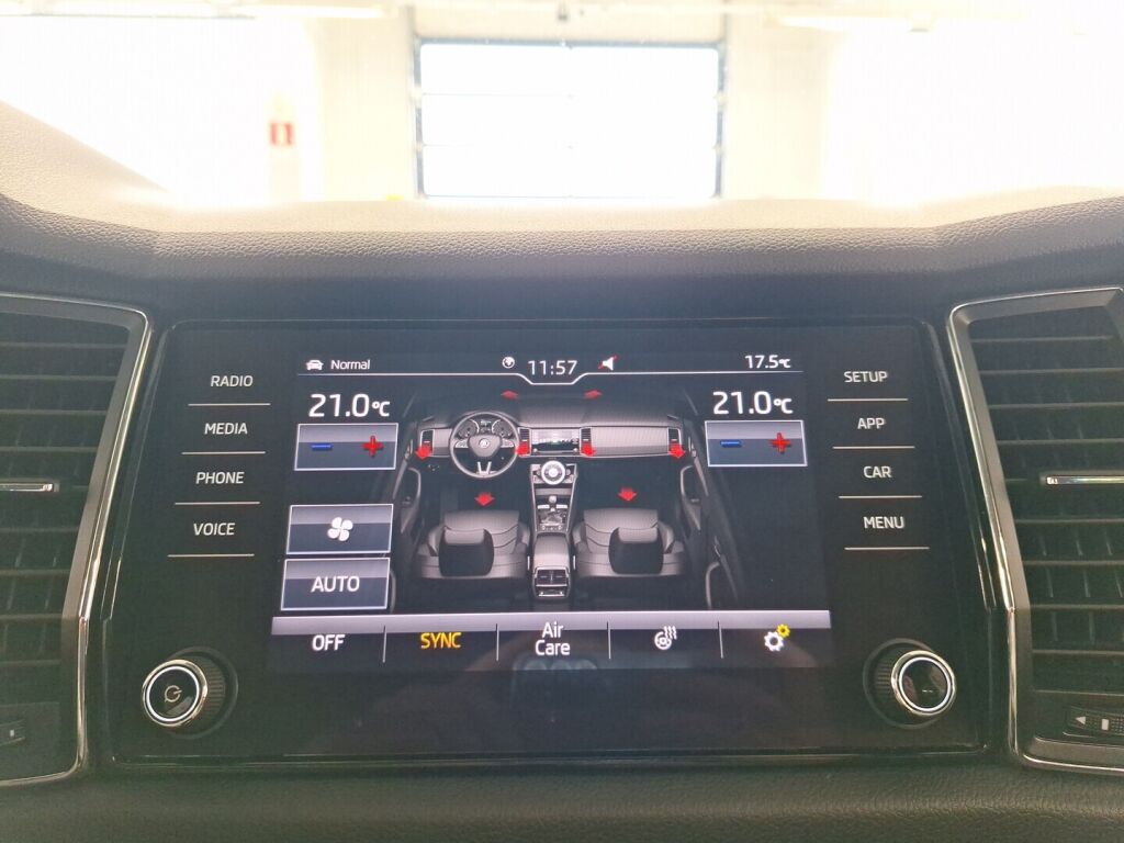 Skoda Kodiaq 2018 Valkoinen
