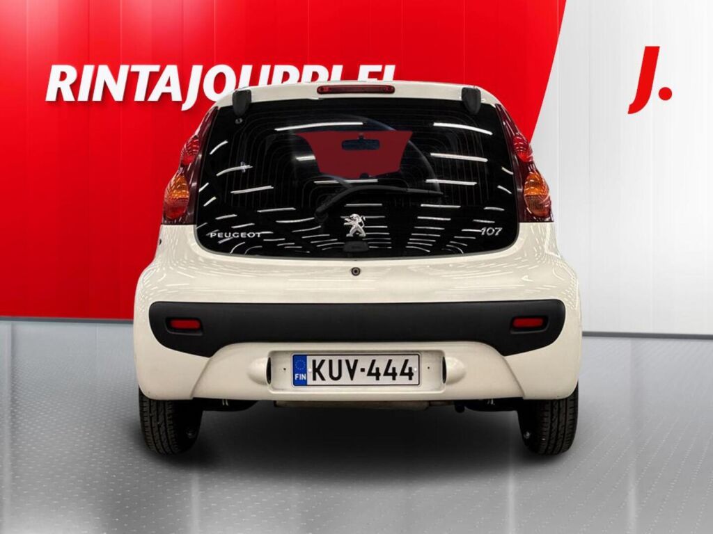 Peugeot 107 2012 Valkoinen