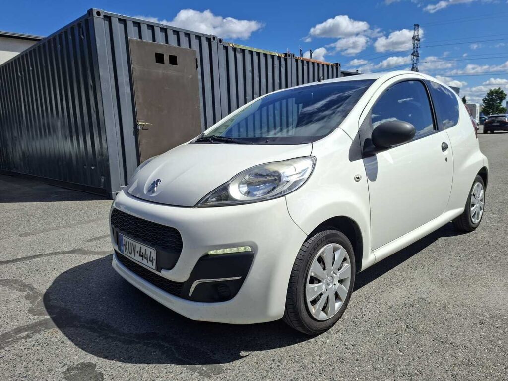 Peugeot 107 2012 Valkoinen