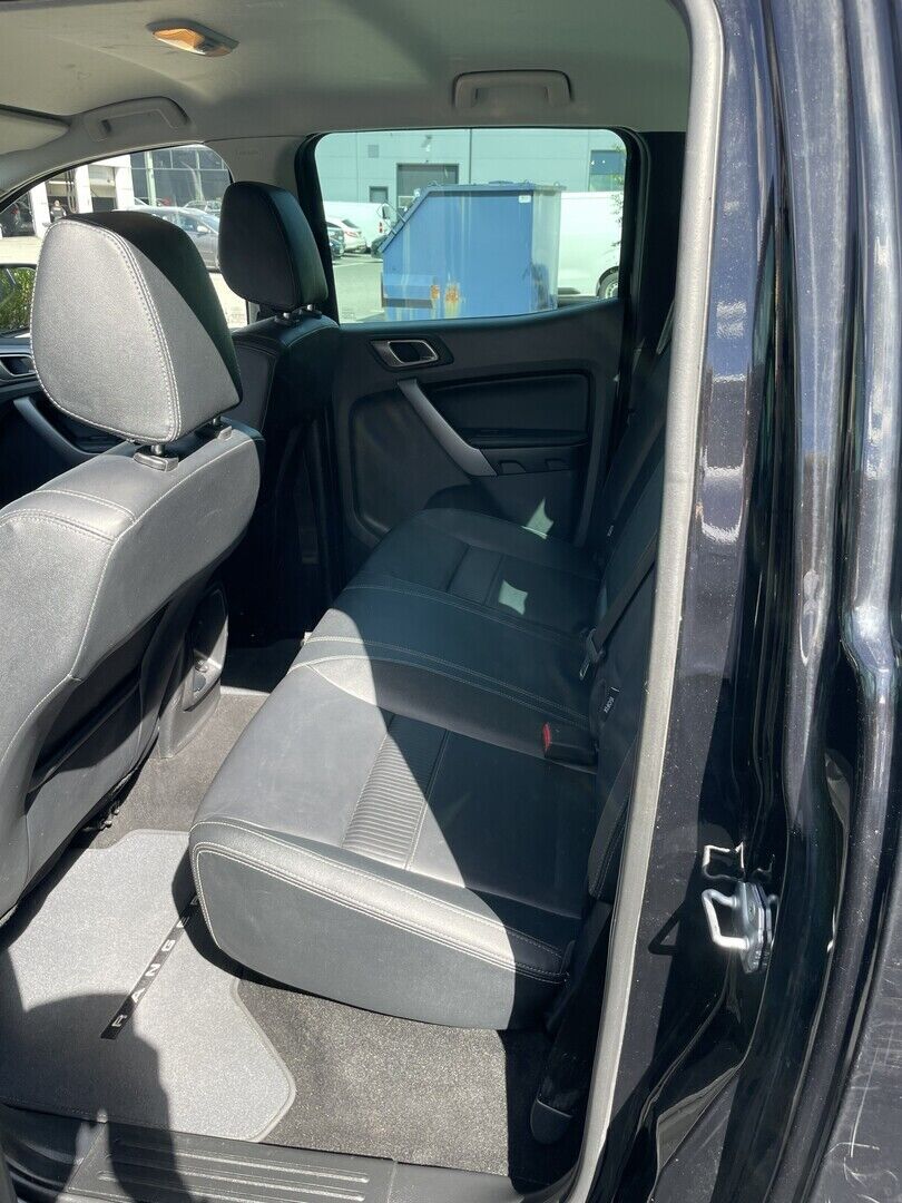 Ford Ranger 2022 Metallinhohto Musta (Agate Black Metallic)