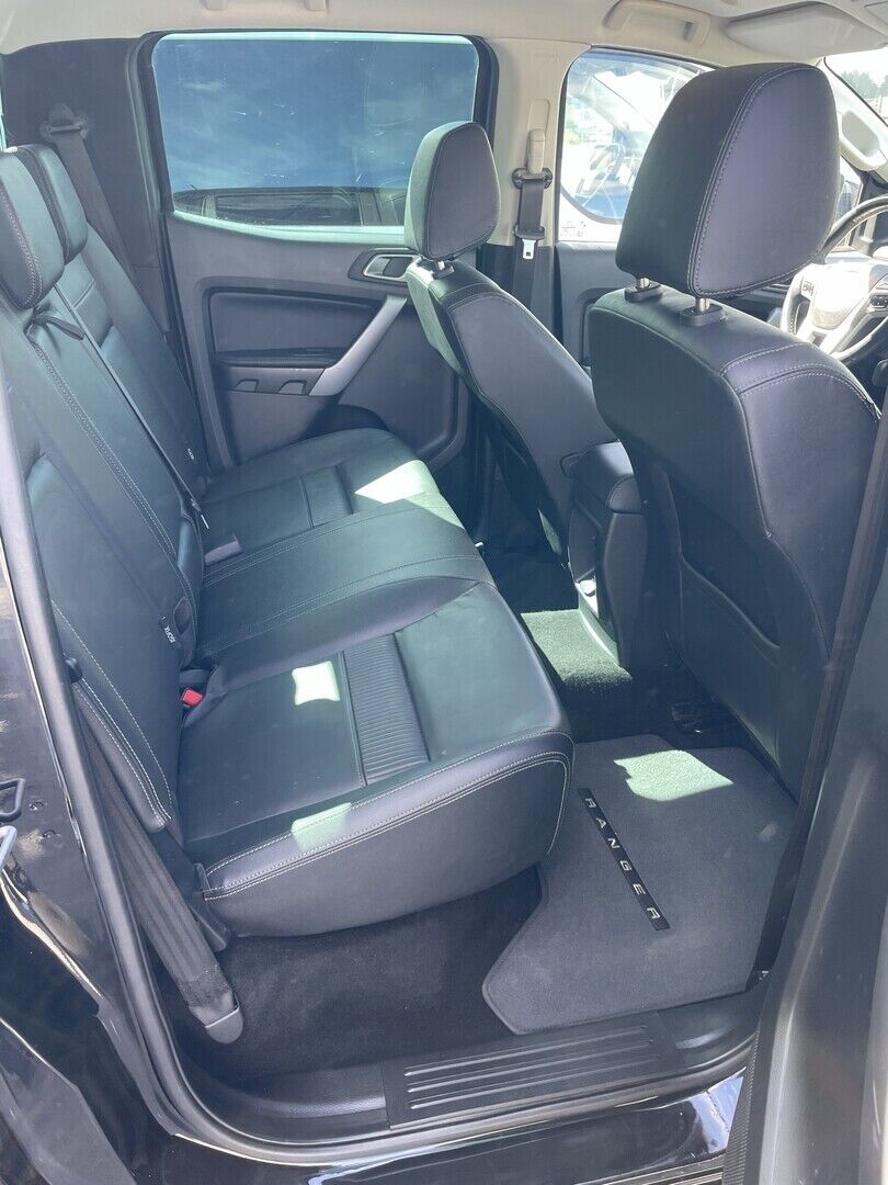 Ford Ranger 2022 Metallinhohto Musta (Agate Black Metallic)
