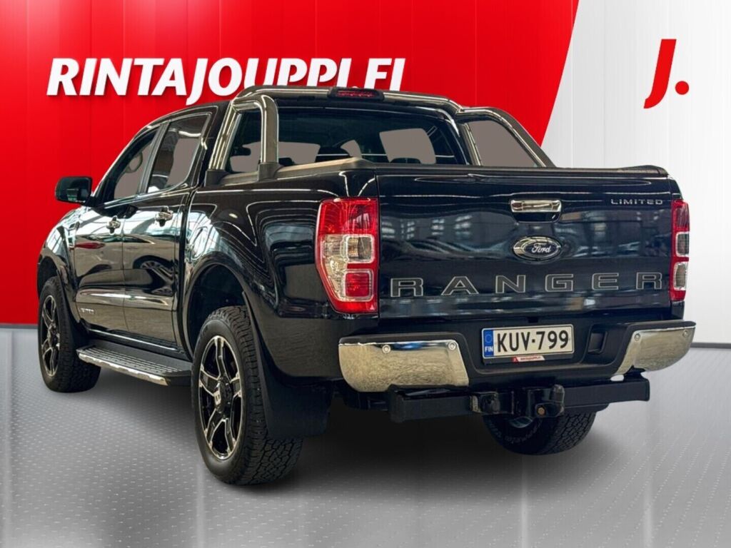 Ford Ranger 2022 Metallinhohto Musta (Agate Black Metallic)
