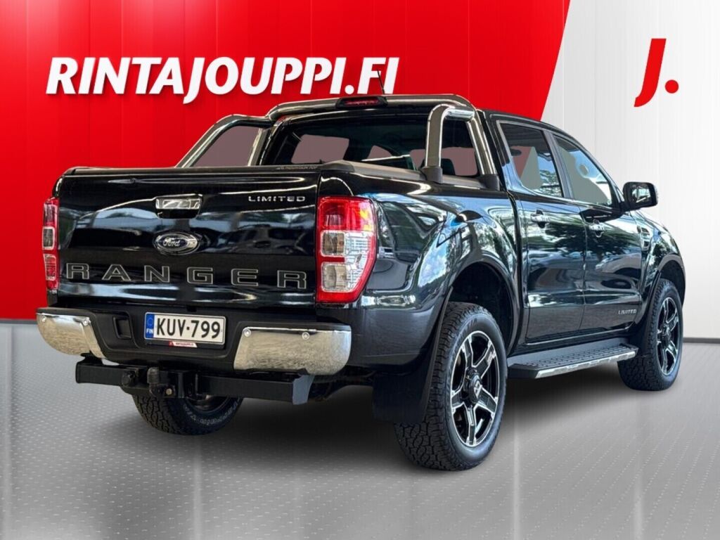 Ford Ranger 2022 Metallinhohto Musta (Agate Black Metallic)