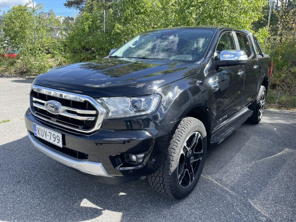 Ford Ranger 2022 Metallinhohto Musta (Agate Black Metallic)
