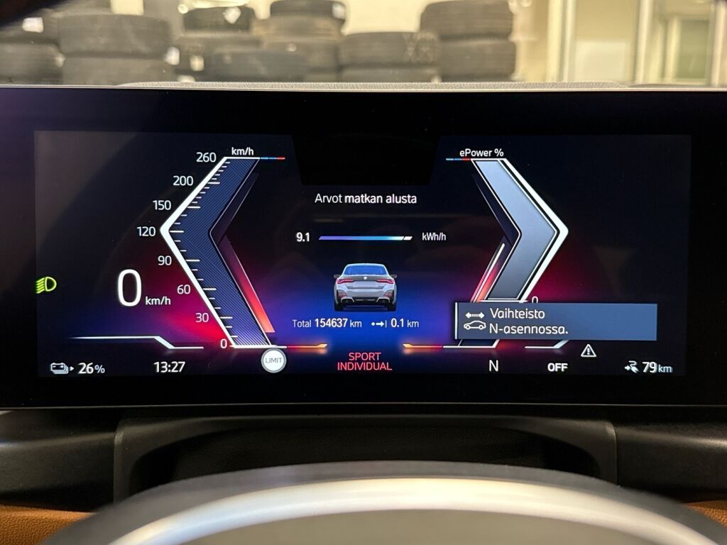 BMW I4 M50 2022 Harmaa