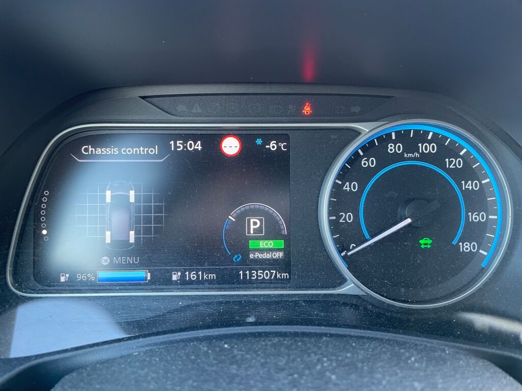 Nissan Leaf 2018 Punainen