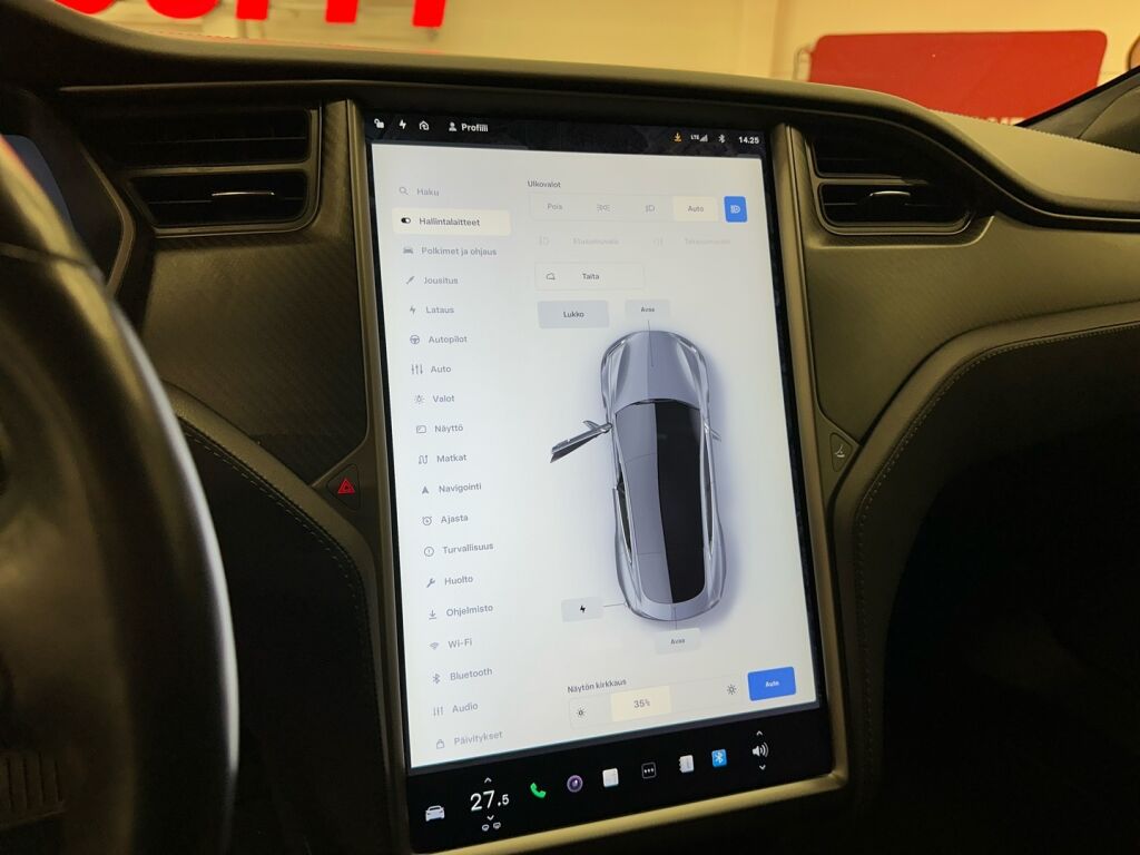 Tesla Model S 2018 Harmaa