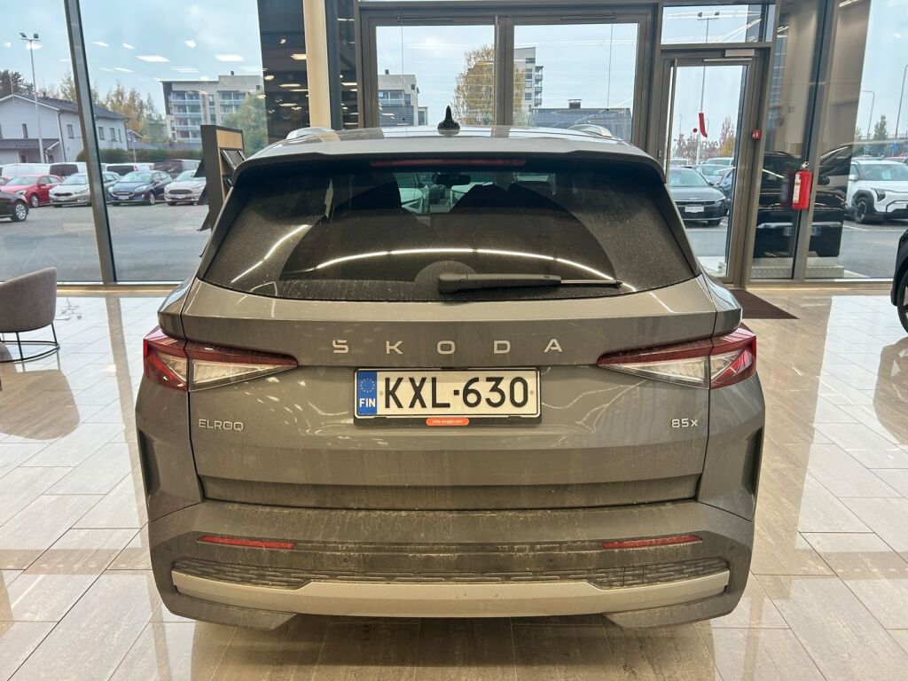 Skoda Elroq 2026 Harmaa