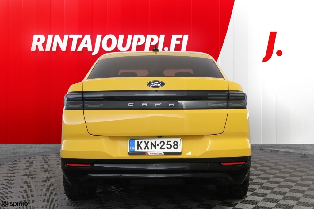Ford Capri 2025 Keltainen
