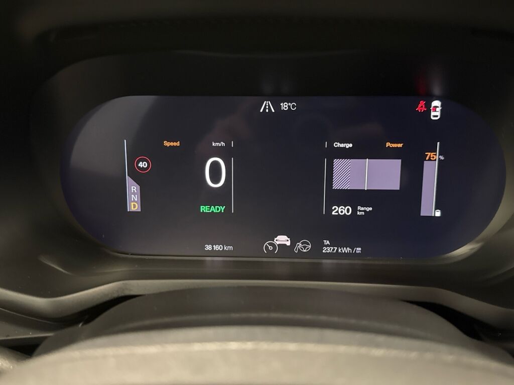 Polestar 2 2023 Snow