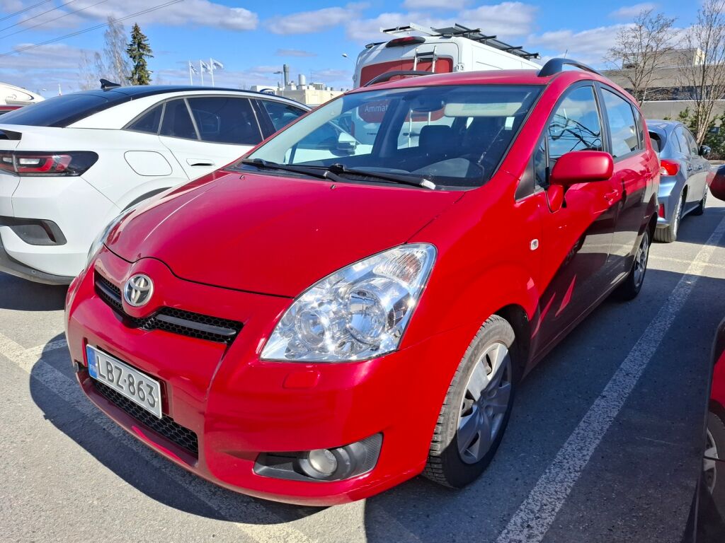 Toyota Corolla Verso 2007 Punainen