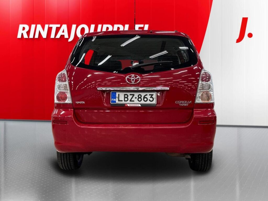 Toyota Corolla Verso 2007 Punainen