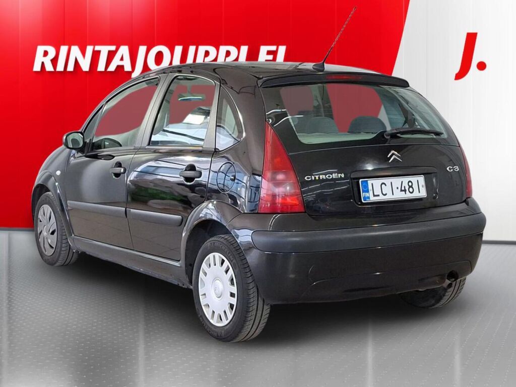 Citroen C3 2004 Musta