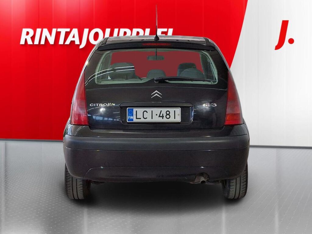 Citroen C3 2004 Musta