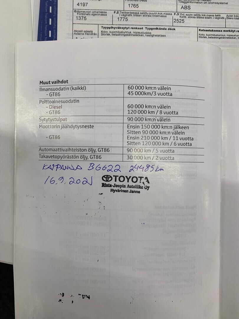 Toyota Yaris 2013 Punainen