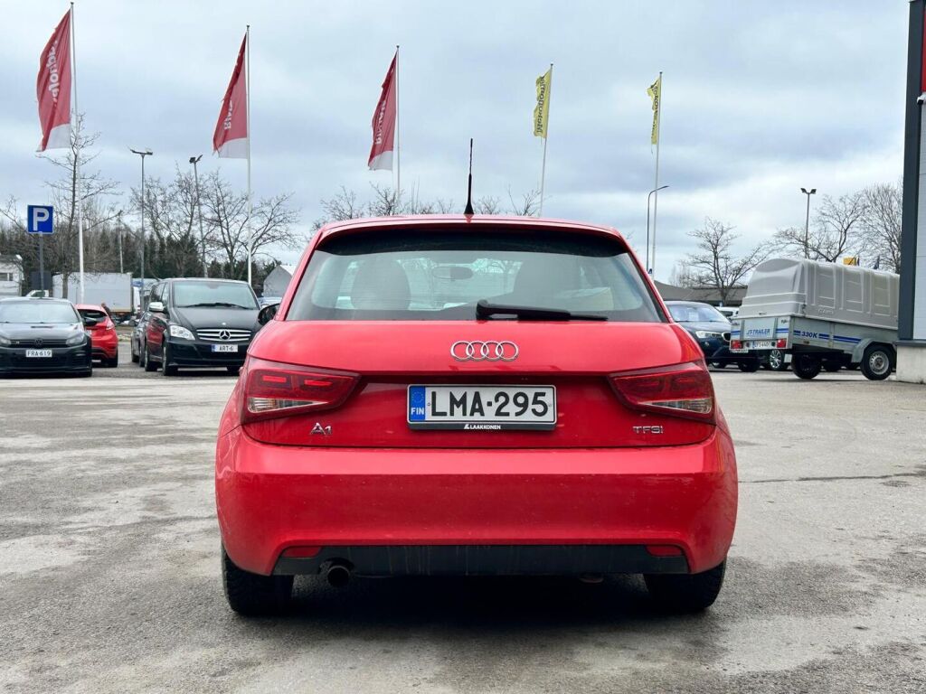 Audi A1 2013 Punainen
