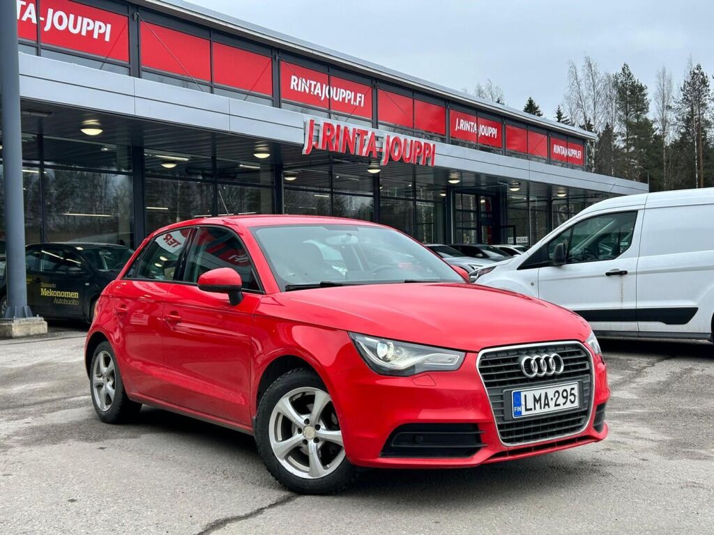 Audi A1 2013 Punainen