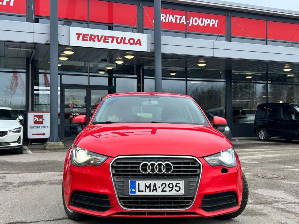Audi A1 2013 Punainen