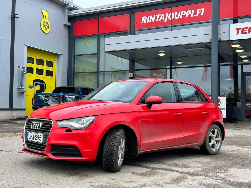 Audi A1 2013 Punainen