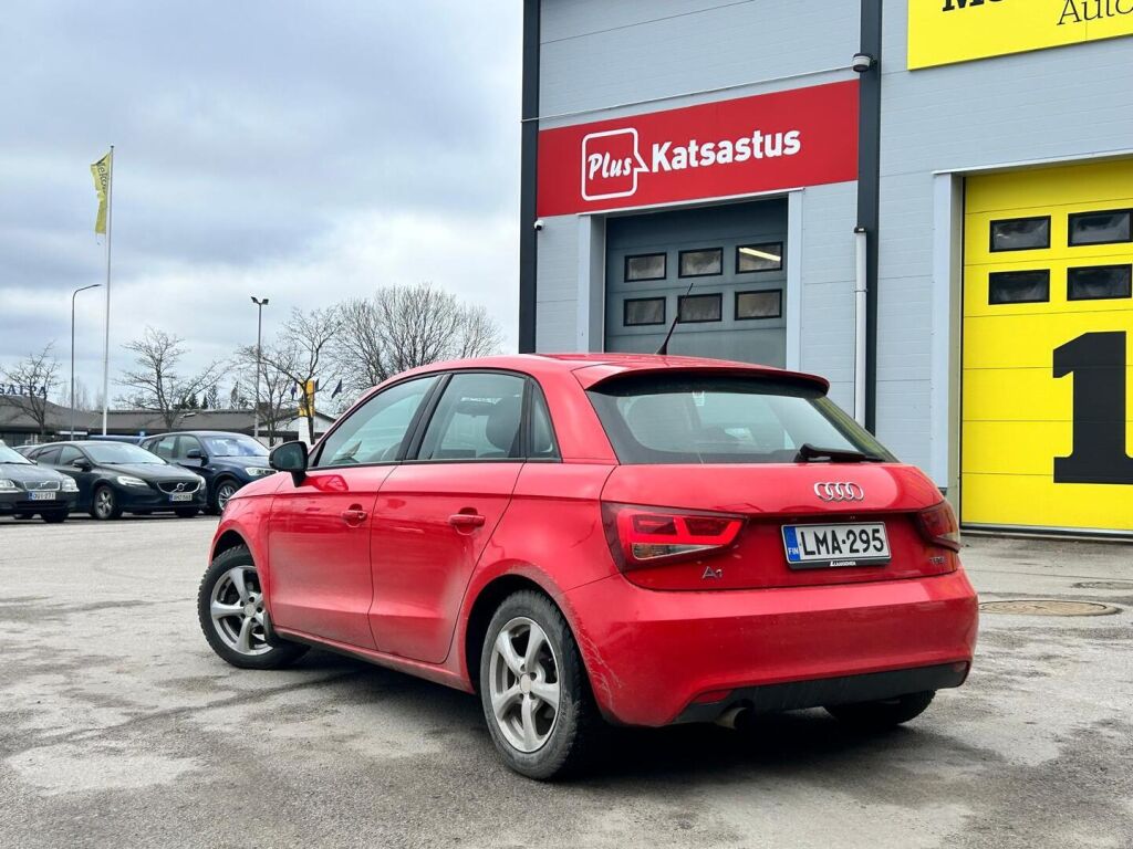 Audi A1 2013 Punainen