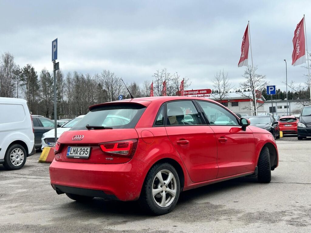 Audi A1 2013 Punainen