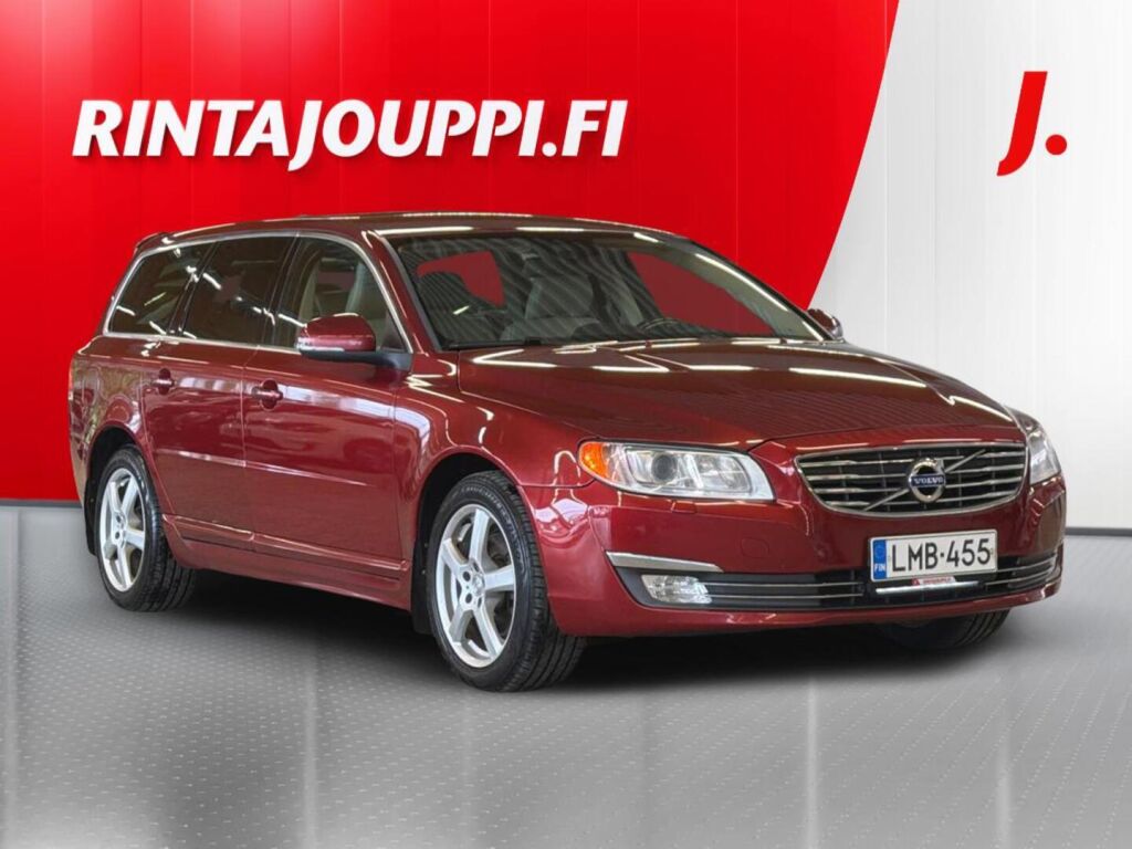 Volvo V70 2014 Punainen