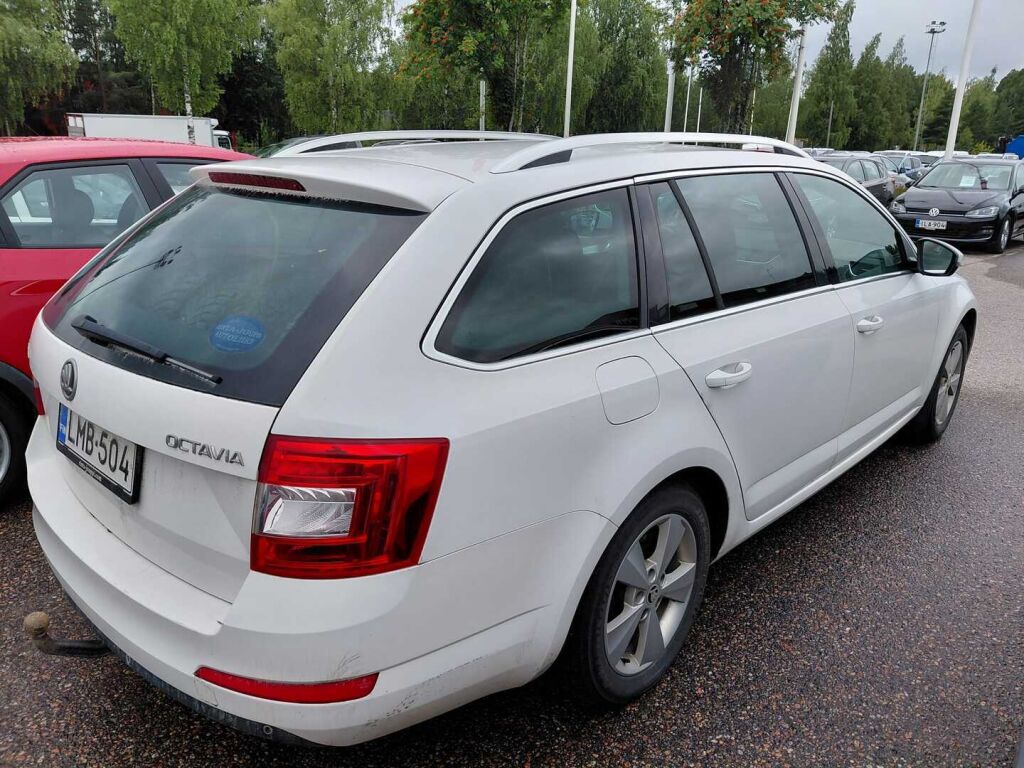 Skoda Octavia 2014 Valkoinen