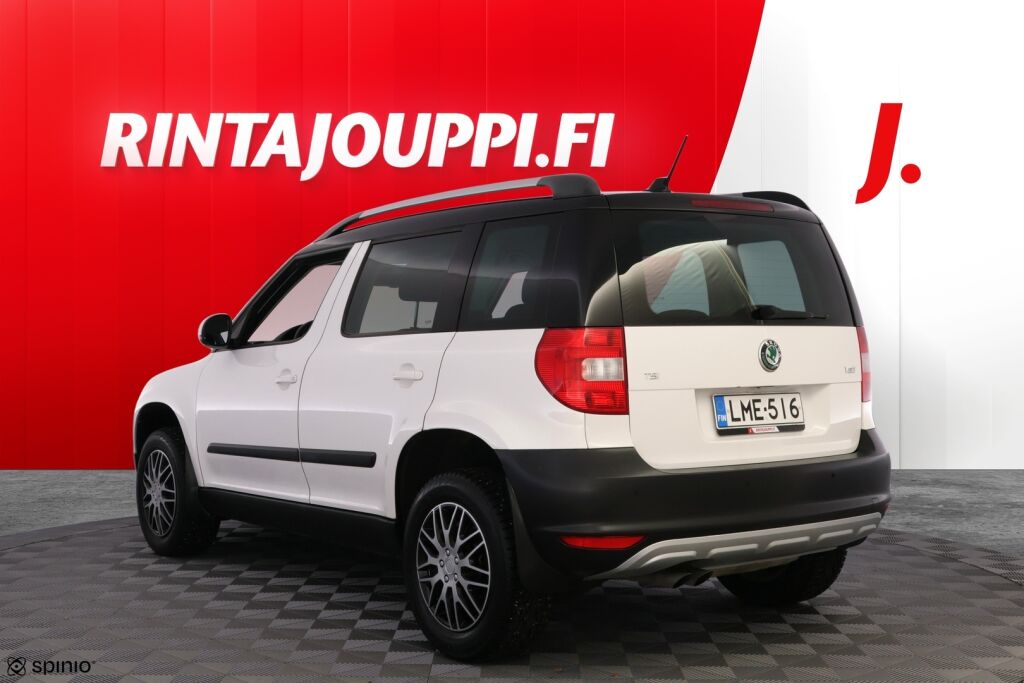Skoda Yeti 2013 Valkoinen