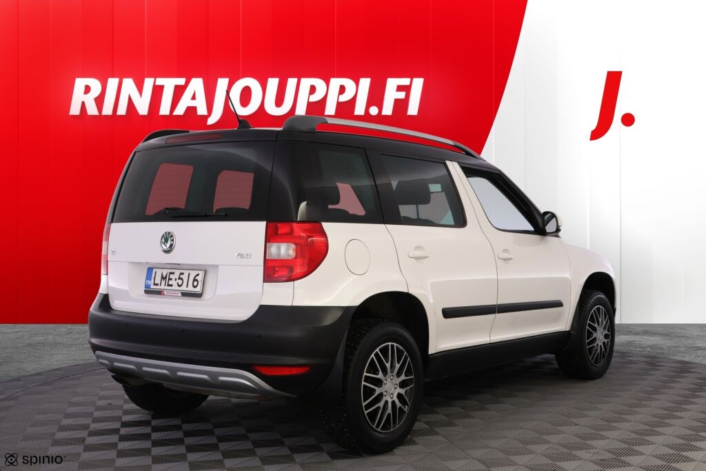Skoda Yeti 2013 Valkoinen