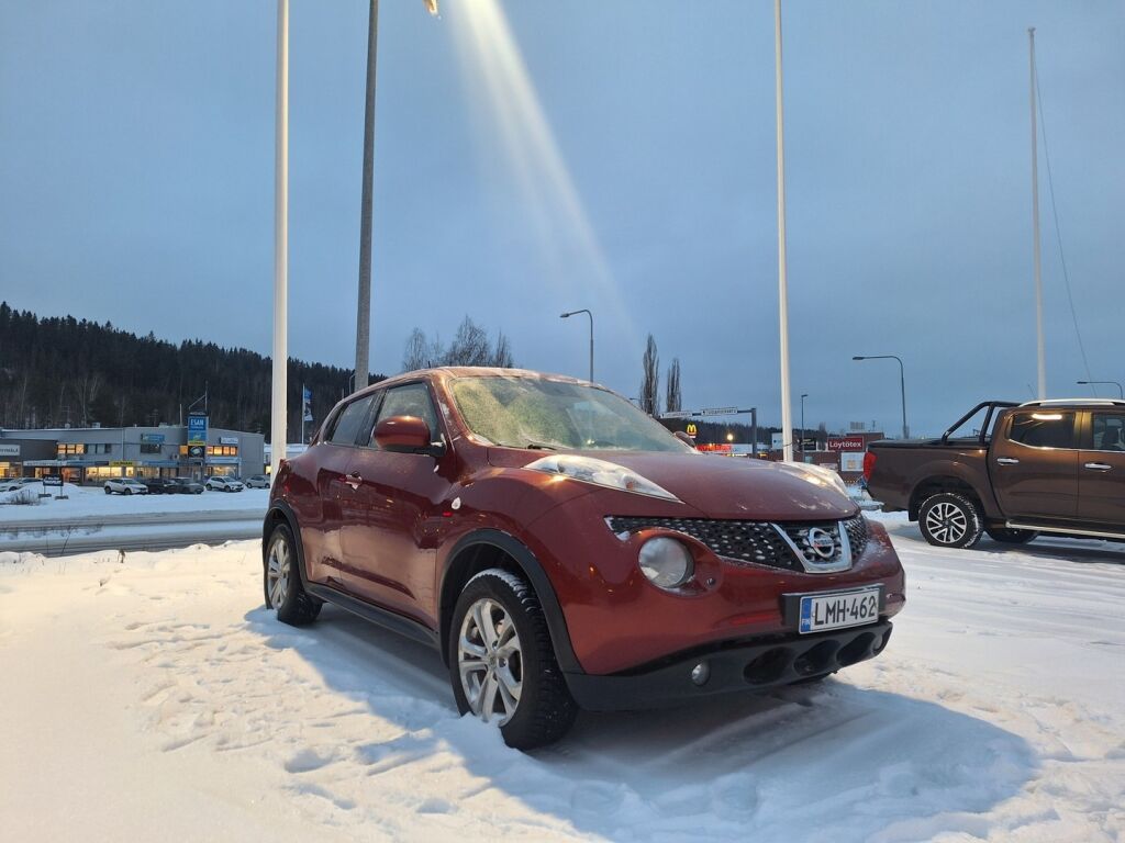 Nissan Juke 2014 Punainen