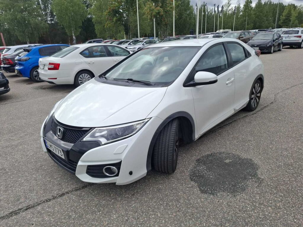 Honda Civic 2015 Valkoinen
