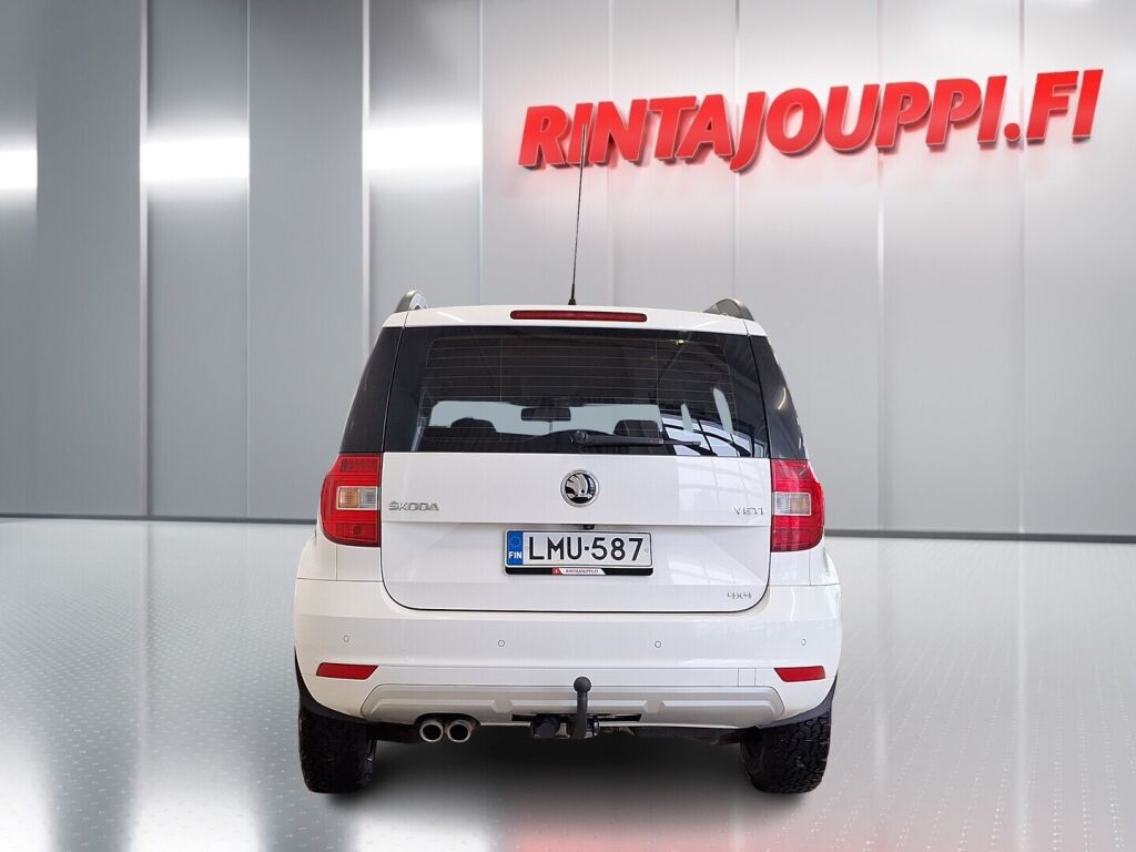 Skoda Yeti 2016 Valkoinen