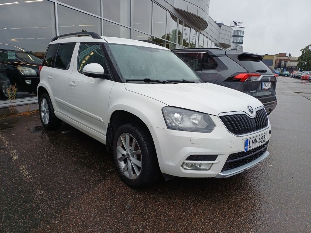Skoda Yeti 2016 Valkoinen