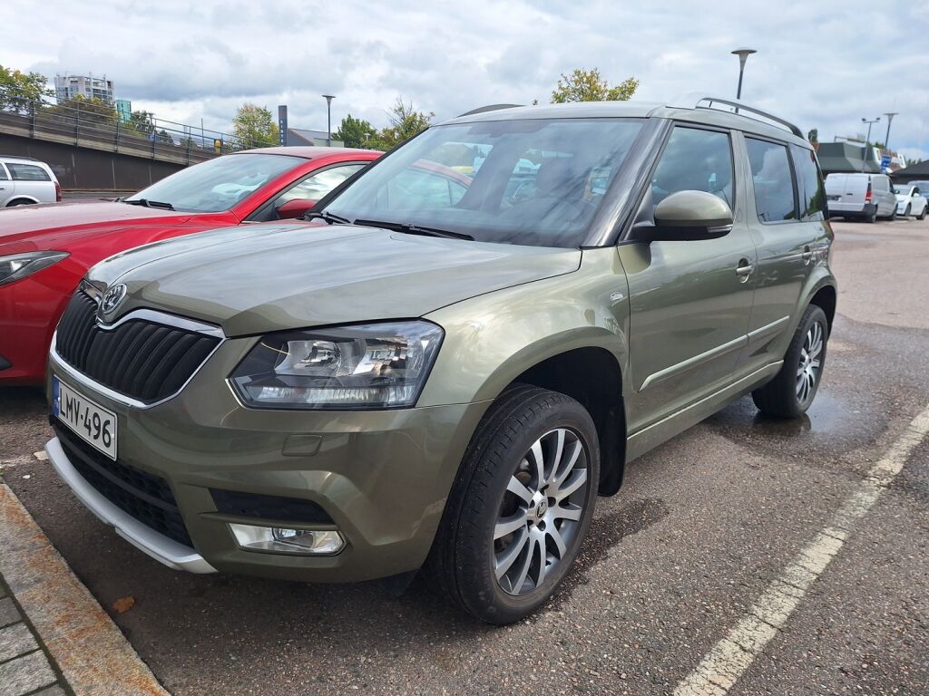 Skoda Yeti 2016 Vihreä