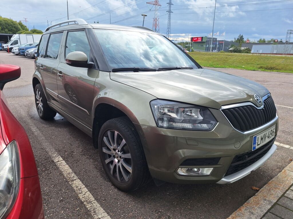 Skoda Yeti 2016 Vihreä