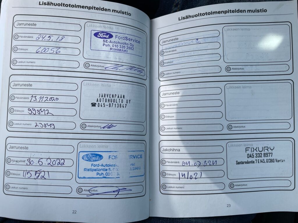 Ford Focus 2016 Sininen